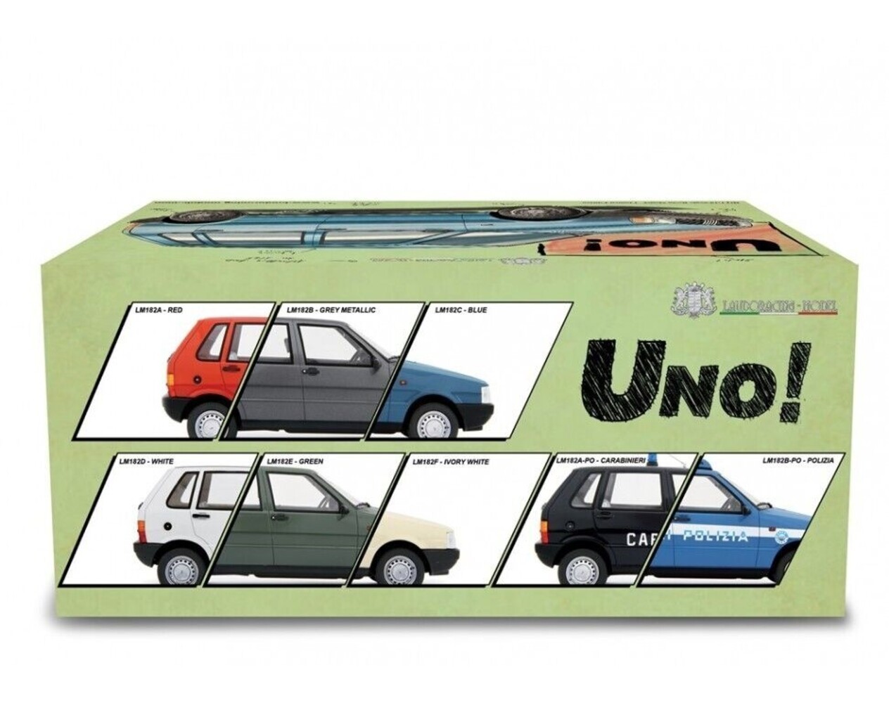 Fiat Fiat Uno 55S 1983 - 1:18 - Laudoracing - Model Fiat Fiat Uno 55S 1983 - 1:18 - Laudoracing - Model