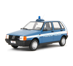 Fiat Fiat Uno 55S 1983 Polizia - 1:18 - Laudoracing - Model Fiat Fiat Uno 55S 1983 Polizia - 1:18 - Laudoracing - Model