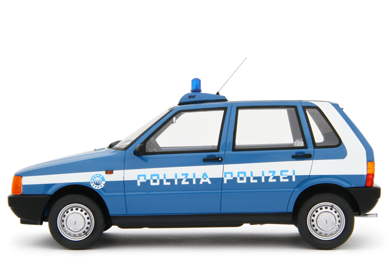 Fiat Fiat Uno 55S 1983 Polizia - 1:18 - Laudoracing - Model Fiat Fiat Uno 55S 1983 Polizia - 1:18 - Laudoracing - Model
