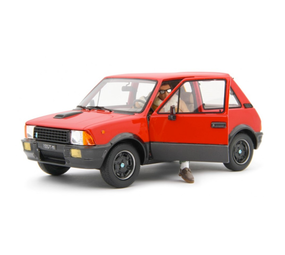 Fiat Innocenti De Tomaso Turbo + Figure Jerry CaLà Billo (Movie) 1983 - 1:18 - Laudoracing - Model Fiat Innocenti De Tomaso Turbo + Figure Jerry CaLà Billo (Movie) 1983 - 1:18 - Laudoracing - Model