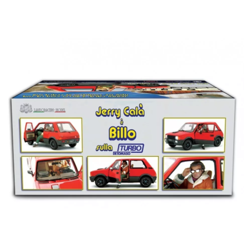 Fiat Innocenti De Tomaso Turbo + Figure Jerry CaLà Billo (Movie) 1983 - 1:18 - Laudoracing - Model