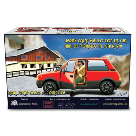 Fiat Innocenti De Tomaso Turbo + Figure Jerry CaLà Billo (Movie) 1983 - 1:18 - Laudoracing - Model
