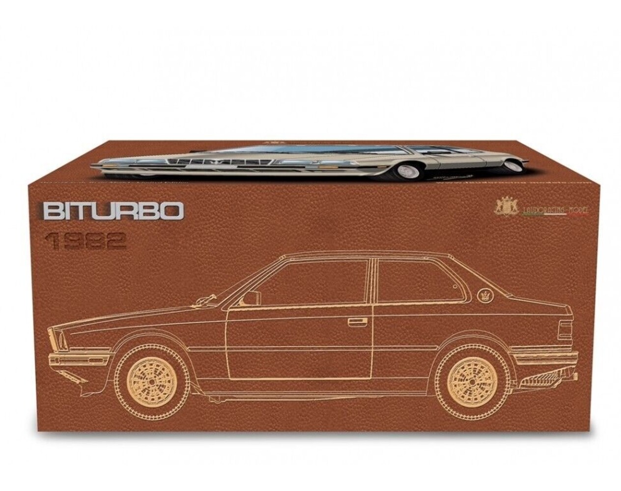 Fiat Maserati 2.0 Biturbo 1982 - 1:18 - Laudoracing - Model Fiat Maserati 2.0 Biturbo 1982 - 1:18 - Laudoracing - Model