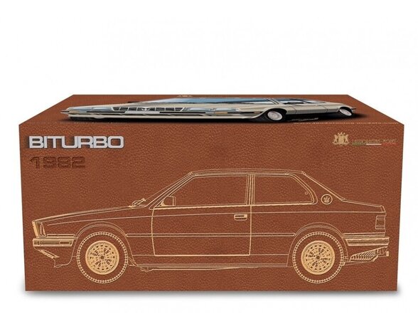 Fiat Maserati 2.0 Biturbo 1982 - 1:18 - Laudoracing - Model Fiat Maserati 2.0 Biturbo 1982 - 1:18 - Laudoracing - Model