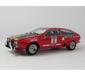 Alfa Romeo Alfa Romeo Alfetta GT Gr.2 #6 Winner Rally Island of Elba 1975 (Night Version) - 1:18 - LS Collectibles Alfa Romeo Alfa Romeo Alfetta GT Gr.2 #6 Winner Rally Island of Elba 1975 (Night Version) - 1:18 - LS Collectibles