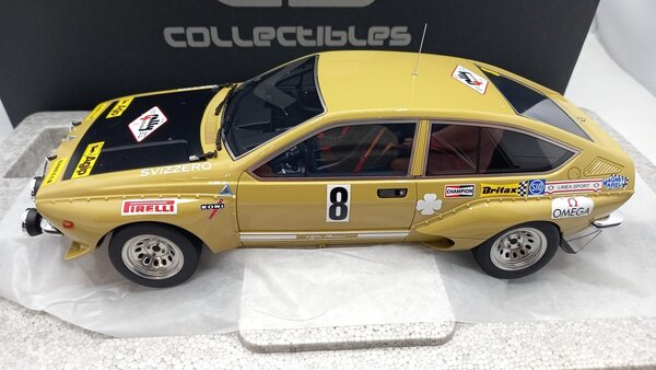 Alfa Romeo Alfa Romeo Alfetta GT Gr.2 #8 4th Rally Quattro Regioni 1975 (Night Version) - 1:18 - LS Collectibles