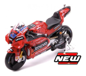Ducati Ducati Desmosedici Lenovo Team #43 Jack Miller Moto GP 2022 - 1:18 - Maisto Ducati Ducati Desmosedici Lenovo Team #43 Jack Miller Moto GP 2022 - 1:18 - Maisto