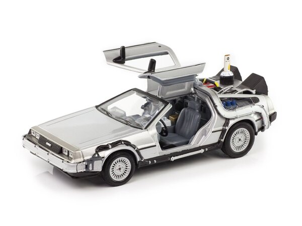 Movie Memorabilia DeLorean Time Machine Back To The Future II - 1:24 - Welly