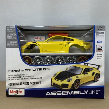 Porsche Porsche 911 GT2 RS 'Metal Modelkit' - 1:24 - Maisto Porsche Porsche 911 GT2 RS 'Metal Modelkit' - 1:24 - Maisto