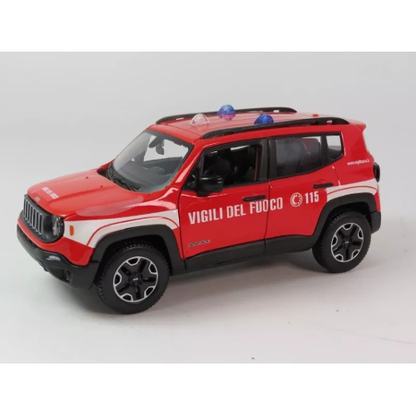 Jeep Jeep Renegade Fire Department (Itally) 2017 - 1:24 - Maisto