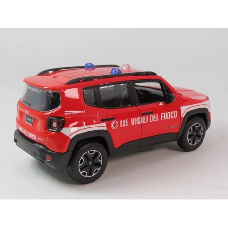 Jeep Jeep Renegade Fire Department (Itally) 2017 - 1:24 - Maisto