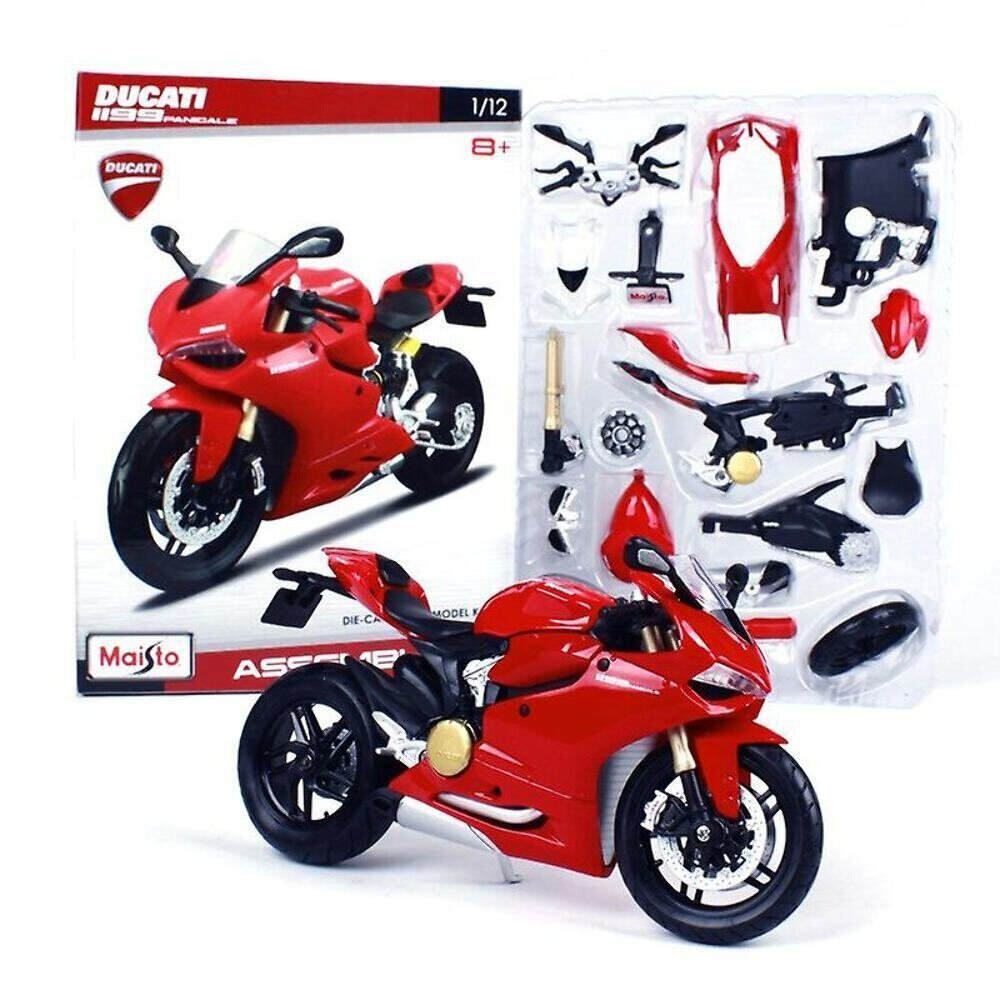 Ducati Ducati 1199 Panigale 'Modelkit' - 1:12 - Maisto Ducati Ducati 1199 Panigale 'Modelkit' - 1:12 - Maisto