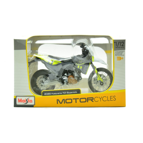 Husqvarna Husqvarna Husky 701 Supermoto 2023 - 1:12 - Maisto Husqvarna Husqvarna Husky 701 Supermoto 2023 - 1:12 - Maisto