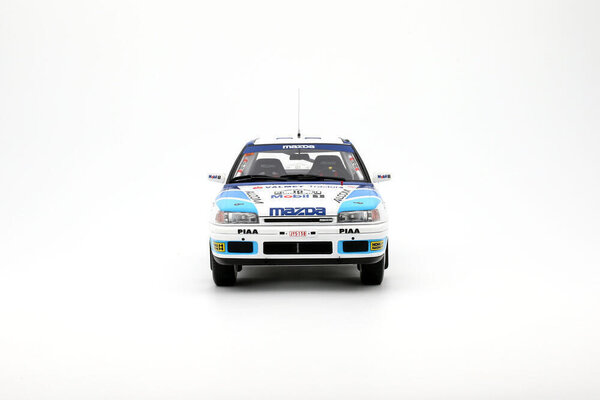 Mazda Mazda 323 GTX Gr.A #10 1000 Lakes Rally T.Makinen 1991 - 1:18 - Otto Mobile Models Mazda Mazda 323 GTX Gr.A #10 1000 Lakes Rally T.Makinen 1991 - 1:18 - Otto Mobile Models