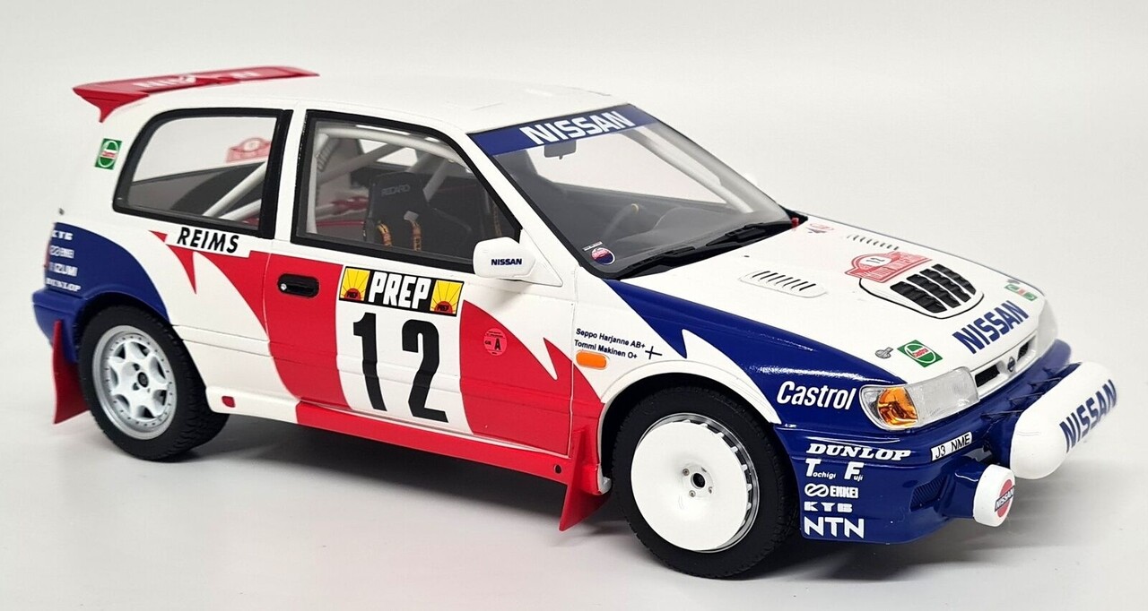 Nissan Nissan Sunny GTi-R #12 Rally Monte Carlo-Tommy Makinen 1992 - 1:18 - Otto Mobile Models