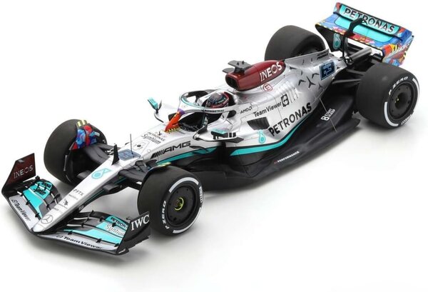 Formule 1 Mercedes-AMG Petronas F1 Team W13 E Performance #63 Miami GP 2022 - 1:18 - Spark Formule 1 Mercedes-AMG Petronas F1 Team W13 E Performance #63 Miami GP 2022 - 1:18 - Spark
