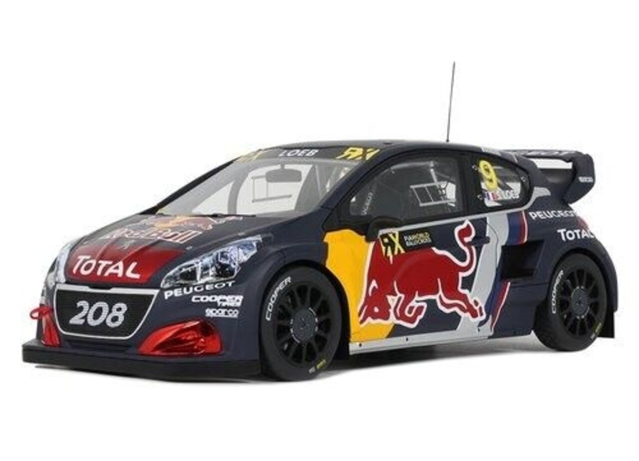 Peugeot Peugeot 208 WRX #9 Winner GP Belgium 2018 - 1:18 - Otto Mobile Models Peugeot Peugeot 208 WRX #9 Winner GP Belgium 2018 - 1:18 - Otto Mobile Models