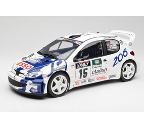 Peugeot Peugeot 206 WRC #15 Rally Tour de Corse 1999  - 1:12 - Otto Mobile Models Peugeot Peugeot 206 WRC #15 Rally Tour de Corse 1999  - 1:12 - Otto Mobile Models