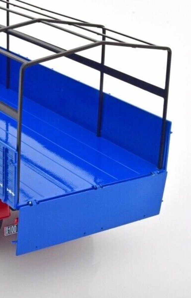 Krupp Krupp Titan SWL 80 Rigid Platform Truck 4x2 + Cover 1950 - 1:18 - Road Kings Krupp Krupp Titan SWL 80 Rigid Platform Truck 4x2 + Cover 1950 - 1:18 - Road Kings