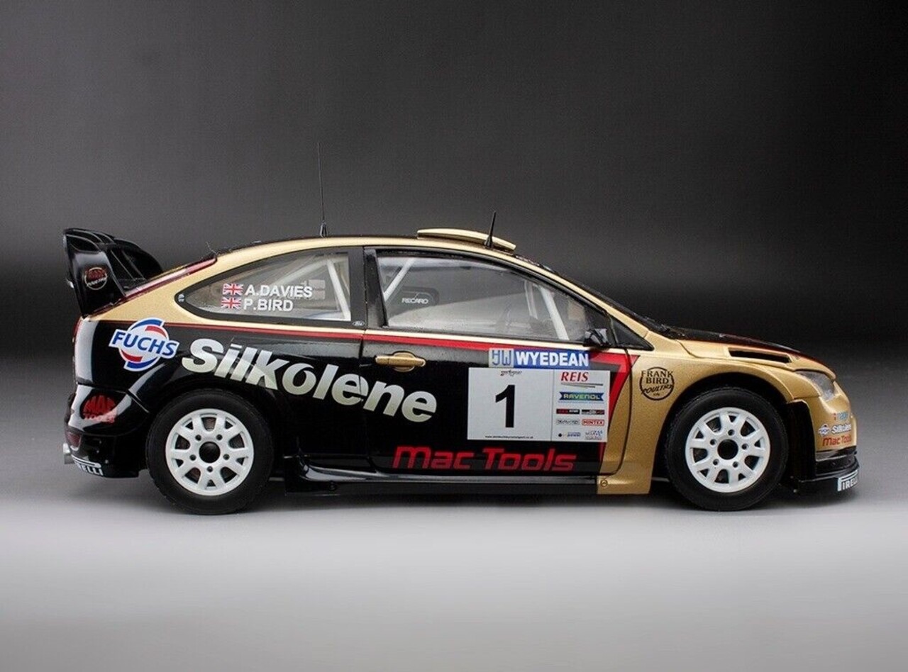 Ford Ford Focus RS WRC08 #1 Wyedean Forest Rally (UK) 2015  - 1:18 - Sun Star Ford Ford Focus RS WRC08 #1 Wyedean Forest Rally (UK) 2015  - 1:18 - Sun Star