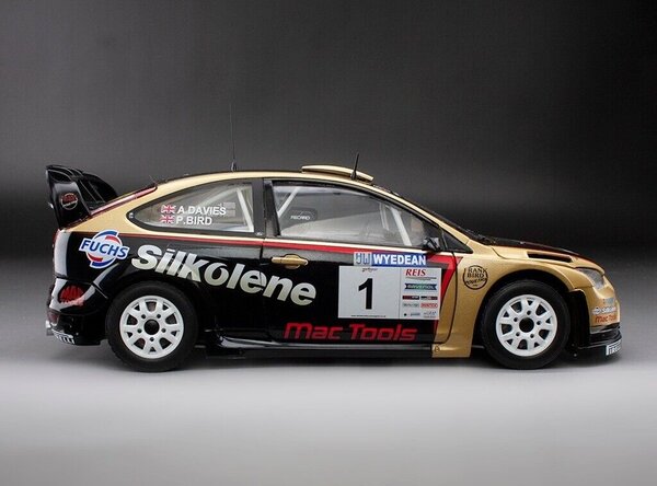 Ford Ford Focus RS WRC08 #1 Wyedean Forest Rally (UK) 2015  - 1:18 - Sun Star Ford Ford Focus RS WRC08 #1 Wyedean Forest Rally (UK) 2015  - 1:18 - Sun Star