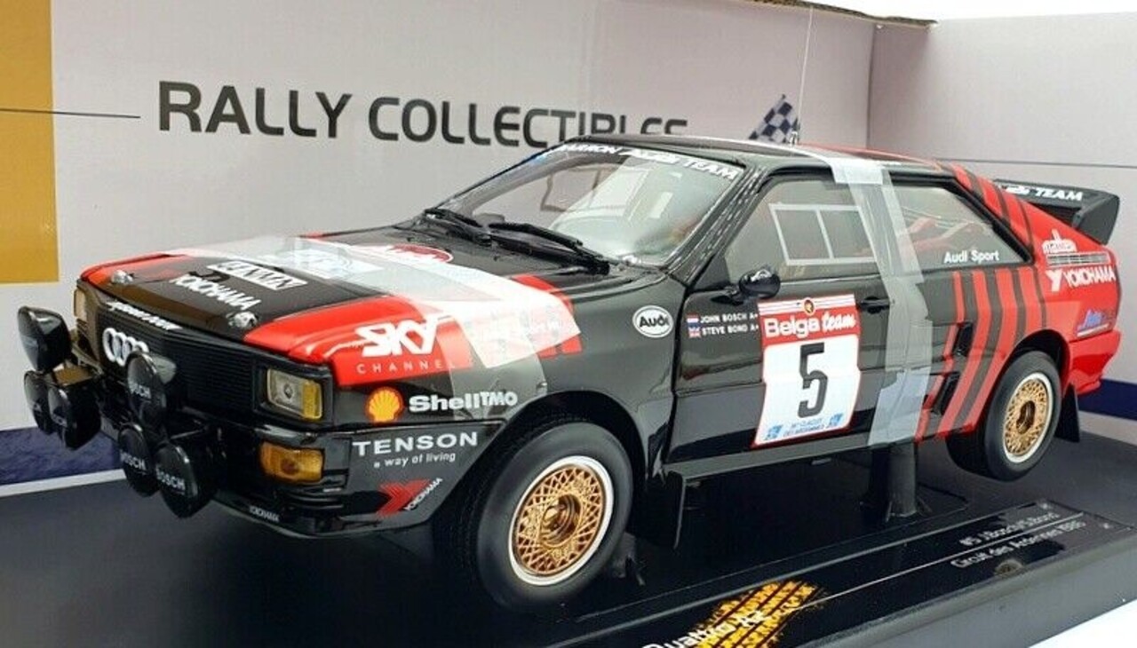 Audi Audi Quattro A2 #5 Circuit des Ardennes (France) 1986 - 1:18 - Sun Star Audi Audi Quattro A2 #5 Circuit des Ardennes (France) 1986 - 1:18 - Sun Star