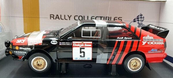 Audi Audi Quattro A2 #5 Circuit des Ardennes (France) 1986 - 1:18 - Sun Star Audi Audi Quattro A2 #5 Circuit des Ardennes (France) 1986 - 1:18 - Sun Star