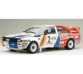 Audi Audi Quattro A1 #2 Rally DM Rally Hunsrück (Germany) 1984 'Votex' - 1:18 - Sun Star Audi Audi Quattro A1 #2 Rally DM Rally Hunsrück (Germany) 1984 'Votex' - 1:18 - Sun Star