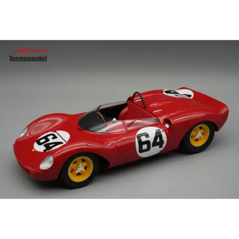 Ferrari Ferrari 206 Dino SP #64 Winner Freiburg-Schauinsland (Germany) 1965 - 1:18 - Tecnomodel Mythos