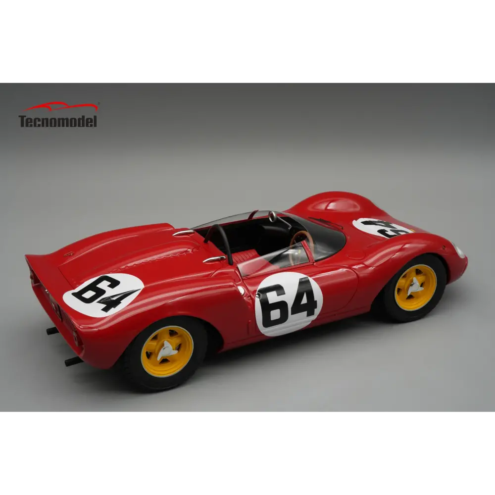 Ferrari Ferrari 206 Dino SP #64 Winner Freiburg-Schauinsland (Germany) 1965 - 1:18 - Tecnomodel Mythos