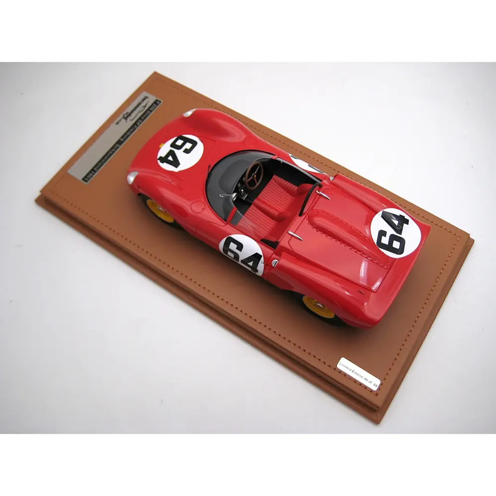 Ferrari Ferrari 206 Dino SP #64 Winner Freiburg-Schauinsland (Germany) 1965 - 1:18 - Tecnomodel Mythos