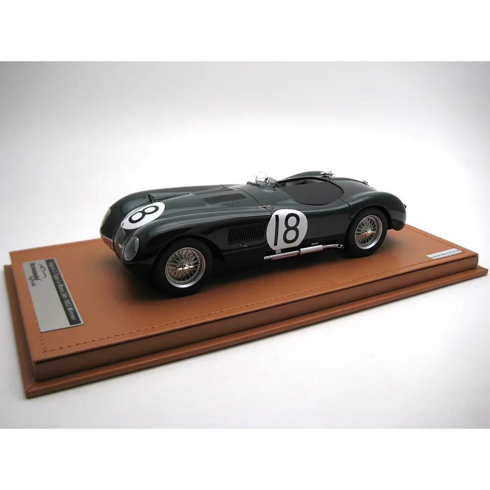Jaguar Jaguar C-Type #18 Winner 24H Le Mans 1953 - 1:18 - Tecnomodel Mythos Jaguar Jaguar C-Type #18 Winner 24H Le Mans 1953 - 1:18 - Tecnomodel Mythos