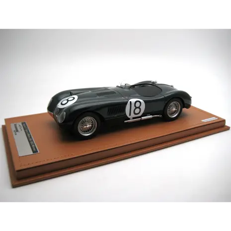 Jaguar Jaguar C-Type #18 Winner 24H Le Mans 1953 - 1:18 - Tecnomodel Mythos Jaguar Jaguar C-Type #18 Winner 24H Le Mans 1953 - 1:18 - Tecnomodel Mythos