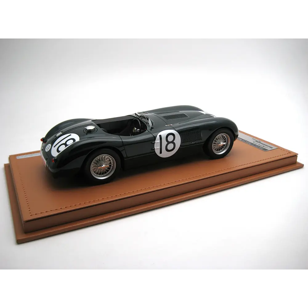Jaguar Jaguar C-Type #18 Winner 24H Le Mans 1953 - 1:18 - Tecnomodel Mythos Jaguar Jaguar C-Type #18 Winner 24H Le Mans 1953 - 1:18 - Tecnomodel Mythos