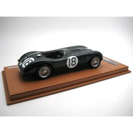 Jaguar Jaguar C-Type #18 Winner 24H Le Mans 1953 - 1:18 - Tecnomodel Mythos Jaguar Jaguar C-Type #18 Winner 24H Le Mans 1953 - 1:18 - Tecnomodel Mythos