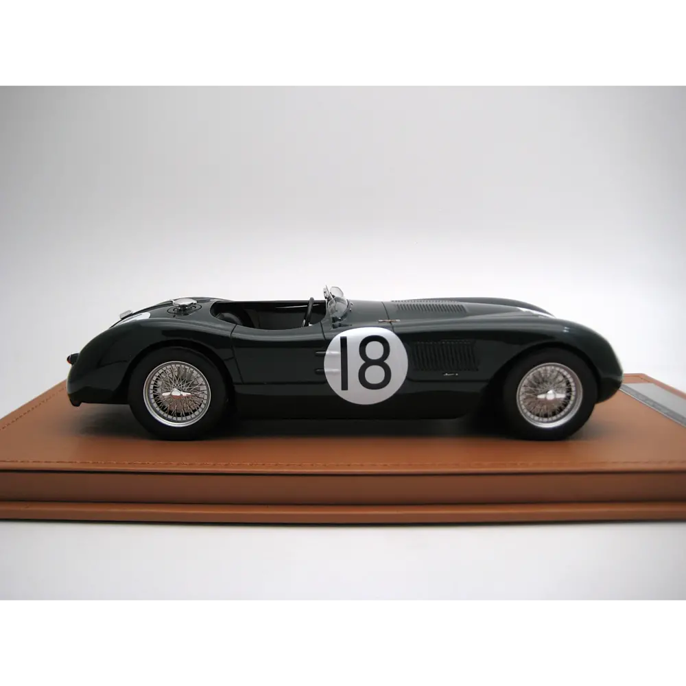 Jaguar Jaguar C-Type #18 Winner 24H Le Mans 1953 - 1:18 - Tecnomodel Mythos Jaguar Jaguar C-Type #18 Winner 24H Le Mans 1953 - 1:18 - Tecnomodel Mythos