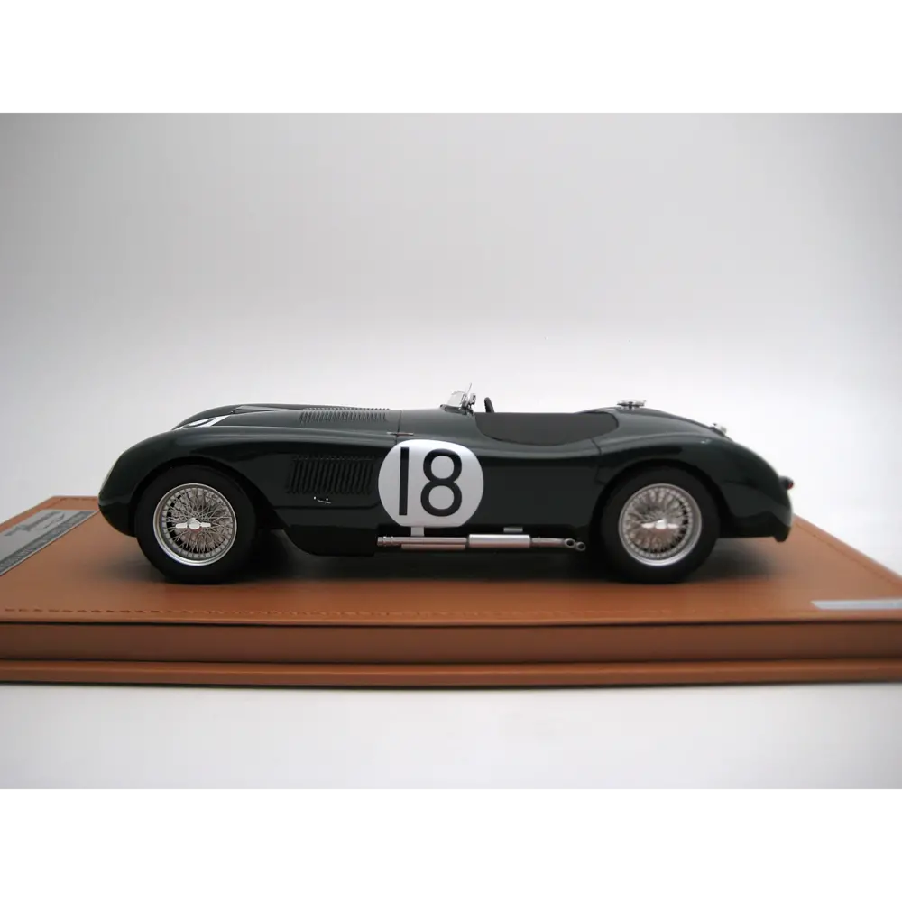 Jaguar Jaguar C-Type #18 Winner 24H Le Mans 1953 - 1:18 - Tecnomodel Mythos Jaguar Jaguar C-Type #18 Winner 24H Le Mans 1953 - 1:18 - Tecnomodel Mythos