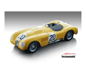 Jaguar Jaguar C-Type Spider Team Jaguar Racing  #20 24H Le Mans 1953 - 1:18 - Tecnomodel Mythos Jaguar Jaguar C-Type Spider Team Jaguar Racing  #20 24H Le Mans 1953 - 1:18 - Tecnomodel Mythos