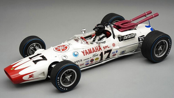 Lotus Lotus 38 #17 Indy 500 USA 1965 + Pilot - 1:18 - Tecnomodel Mythos