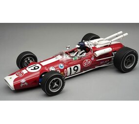 Lotus Lotus 38 #19 2nd Indy 500 USA 1966 + Pilot - 1:18 - Tecnomodel Mythos Lotus Lotus 38 #19 2nd Indy 500 USA 1966 + Pilot - 1:18 - Tecnomodel Mythos