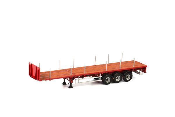 WSI Models Flat Bed Trailer (3 Axle) - 1:50 - WSI Models WSI Models Flat Bed Trailer (3 Axle) - 1:50 - WSI Models