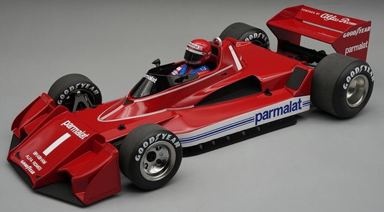 Formule 1 Brabham BT45C #1 GP Silverstone 1978 + Driver - 1:18 - Tecnomodel Mythos Formule 1 Brabham BT45C #1 GP Silverstone 1978 + Driver - 1:18 - Tecnomodel Mythos