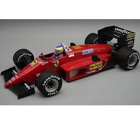 Formule 1 Ferrari 156-85 Press Version 1985 + Driver - 1:18 - Tecnomodel Mythos