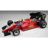 Formule 1 Ferrari 126 C4-M2 #27 2nd  GP Europe 1984 + Driver - 1:18 - Tecnomodel Mythos Formule 1 Ferrari 126 C4-M2 #27 2nd  GP Europe 1984 + Driver - 1:18 - Tecnomodel Mythos