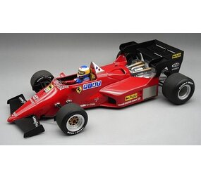 Formule 1 Ferrari 126 C4-M2 Presentation 1984 + Driver - 1:18 - Tecnomodel Mythos
