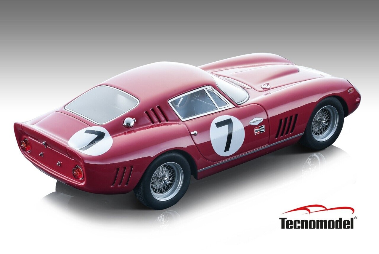 Ferrari Ferrari 275 GTB/C Competizione #7 Winner Nassau T.T. 1965 - 1:18 - Tecnomodel Mythos Ferrari Ferrari 275 GTB/C Competizione #7 Winner Nassau T.T. 1965 - 1:18 - Tecnomodel Mythos