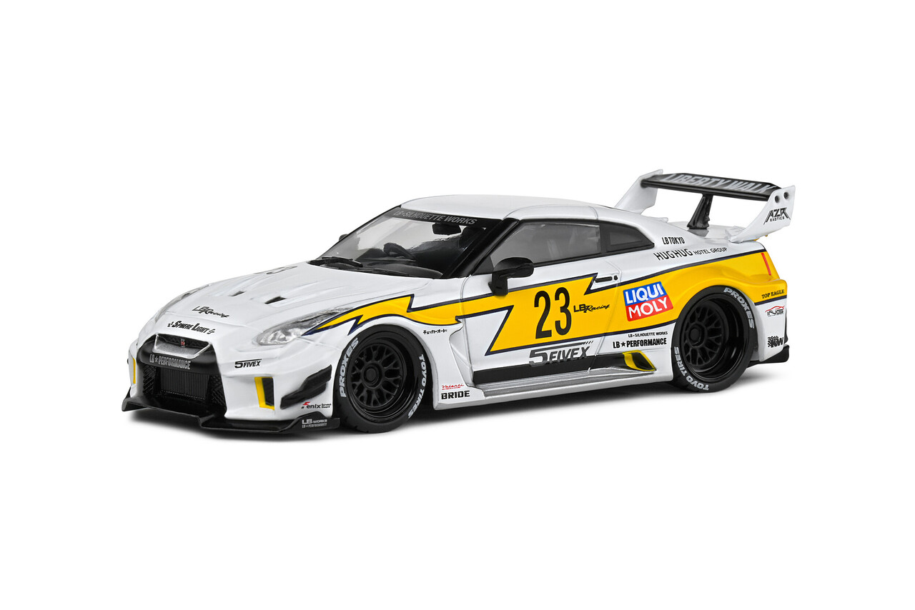 Nissan Nissan GT-R (R35) Liberty Walk Body Kit - 1:43 - Solido Nissan Nissan GT-R (R35) Liberty Walk Body Kit - 1:43 - Solido