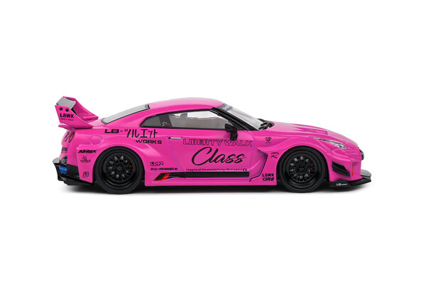 Nissan Nissan GT-R (R35) Liberty Walk Body Kit - 1:43 - Solido Nissan Nissan GT-R (R35) Liberty Walk Body Kit - 1:43 - Solido
