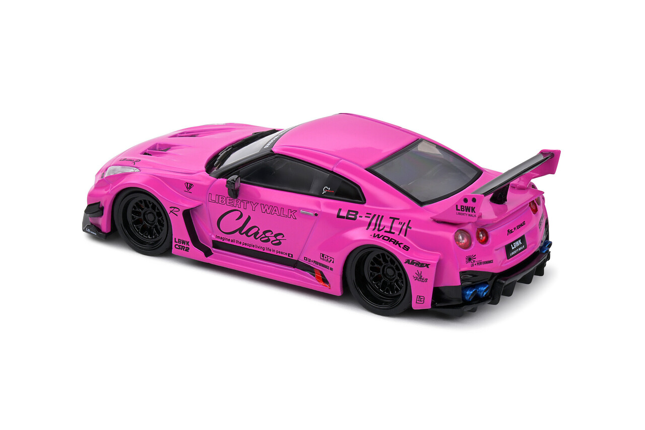 Nissan Nissan GT-R (R35) Liberty Walk Body Kit - 1:43 - Solido Nissan Nissan GT-R (R35) Liberty Walk Body Kit - 1:43 - Solido