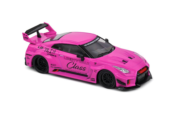 Nissan Nissan GT-R (R35) Liberty Walk Body Kit - 1:43 - Solido Nissan Nissan GT-R (R35) Liberty Walk Body Kit - 1:43 - Solido